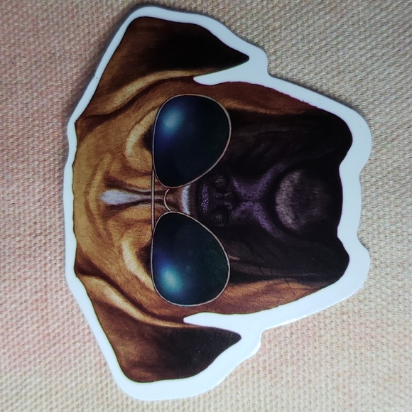 (J) Boxer Dog Sticker Doggie Dog Mom Puppy - Picture 1 of 5